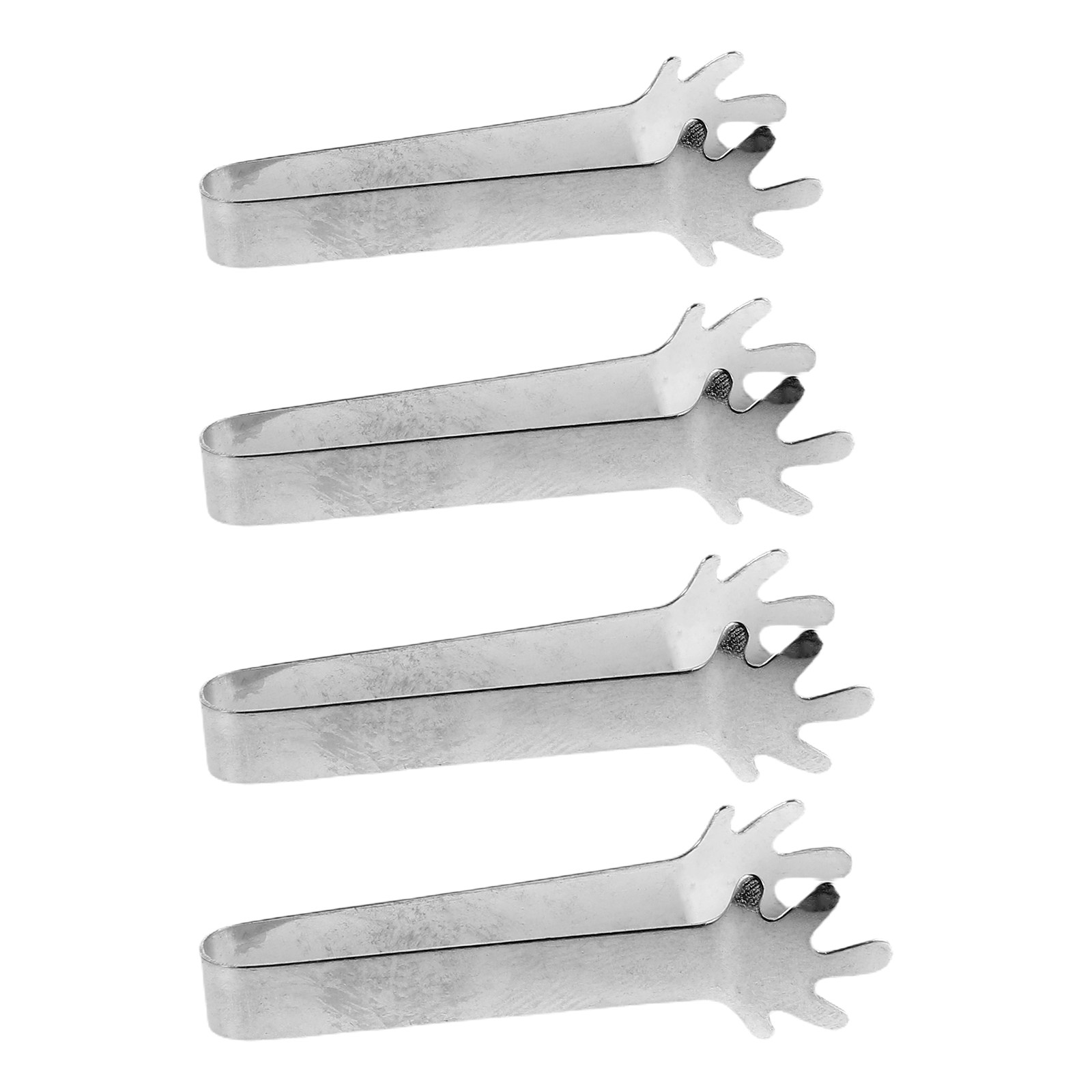 Bread Baking Kitchen Utensils - ที่คีบขนมปังขนาดเล็ก 4 ชิ้น อุปกรณ์ครัวขนาดเล็กเหมือนจริงสำหรับบ้านตุ๊กตา การอบ การทำอาหาร