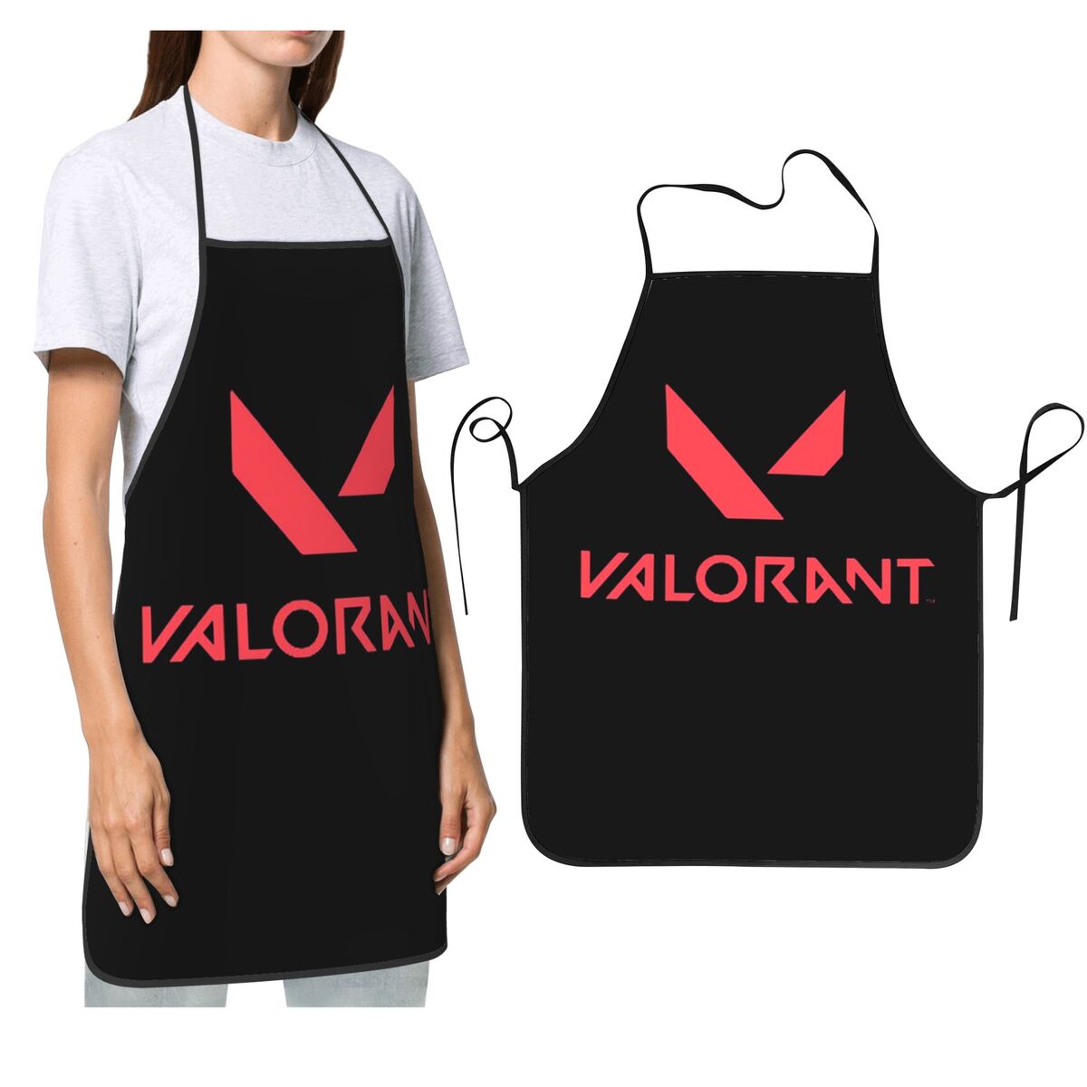 Kitchen Baking Game - ผ้ากันเปื้อนสำหรับทำอาหาร ยิงปืน เกม V-Valorant Riot Games