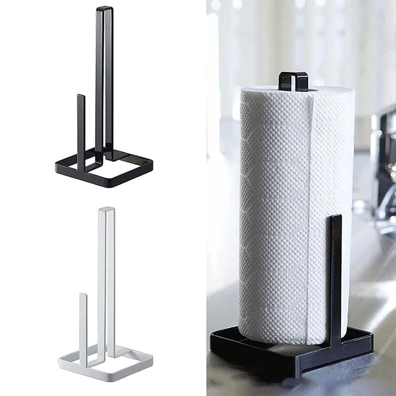 Kitchen Baking Paper Holder - ห้องครัวแบบพกพาเครื่องมือม้วนกระดาษผ้าเช็ดตัวผู้ถือเนื้อเยื่อห้องน้ําขาตั้งเงินผ้าเช็ดปาก Rack Home Storage อุปกรณ์เสริมขนาดเล็ก
