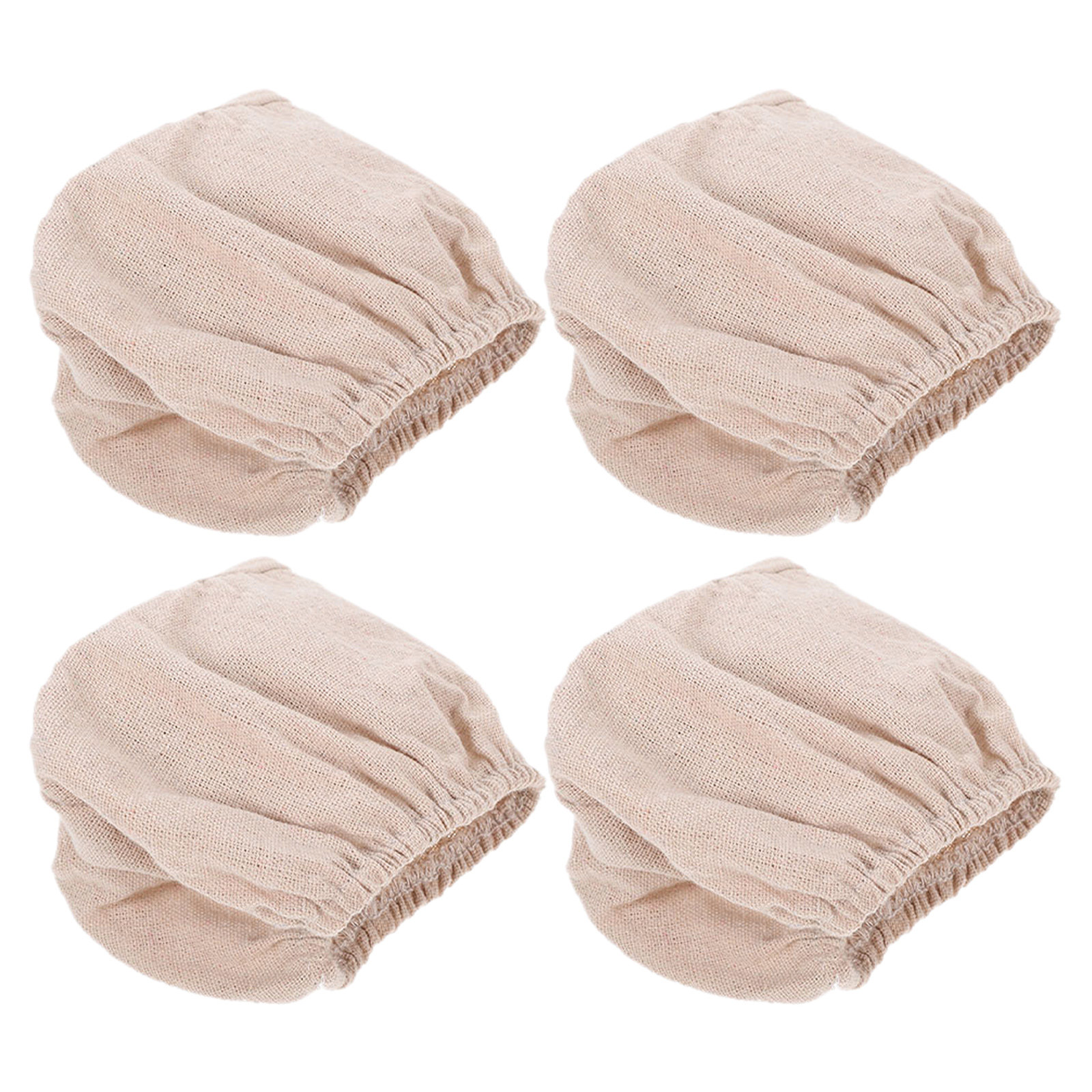 ผ้ารองตะกร้าขนมปัง 4 ชิ้น ผ้าล - Proofing Basket Banneton บทวิจารณ์และราคา