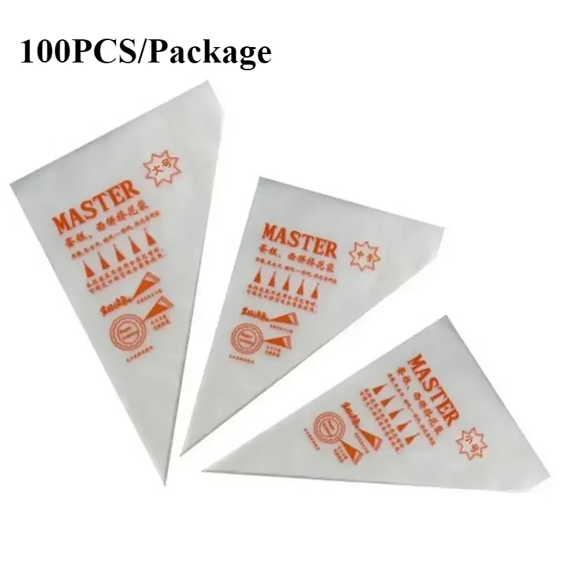 100 ชิ้นถุงขนมแบบใช้แล้วทิ้งเค - Piping Bag Disposable บทวิจารณ์และราคา