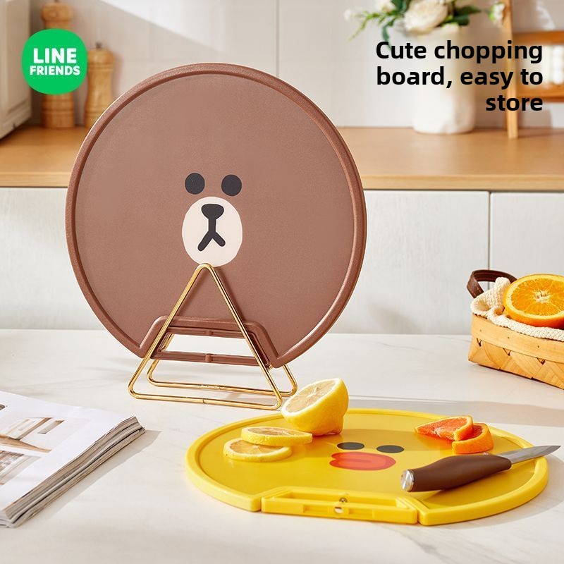 เขียงลายการ์ตูนอนิเมะสีน้ำตาล  - Kitchen Baking Storage บทวิจารณ์และราคา