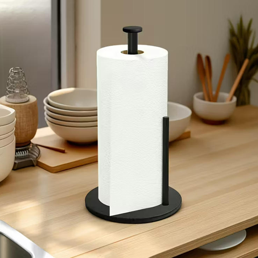 ที่ใส่กระดาษเช็ดมือสแตนเลสพร้อ - Kitchen Baking Paper Holder บทวิจารณ์และราคา