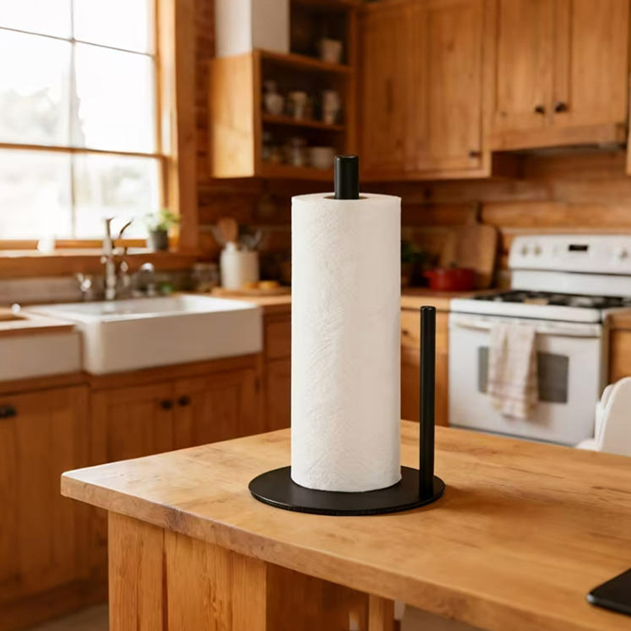 ที่ใส่กระดาษเช็ดมือสแตนเลสพร้อ - Kitchen Baking Paper Holder บทวิจารณ์และราคา