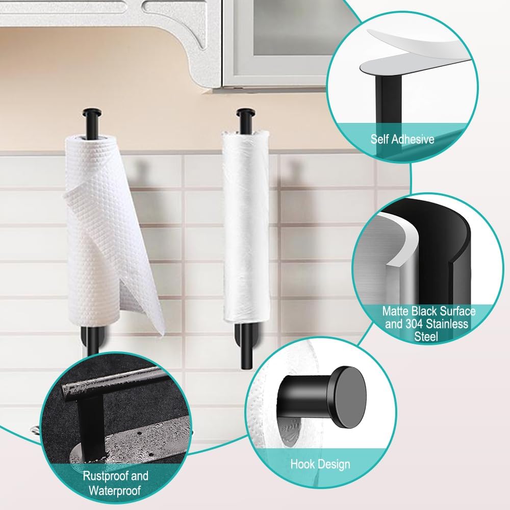 ที่วางกระดาษเช็ดมือแบบติดผนังใ - Kitchen Baking Paper Holder บทวิจารณ์และราคา