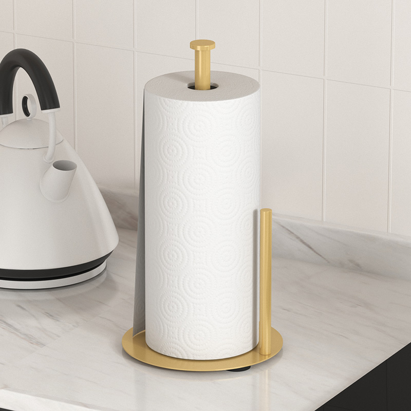 ที่วางกระดาษครัวแบบมีฐานถ่วงน้ - Kitchen Baking Paper Holder บทวิจารณ์และราคา