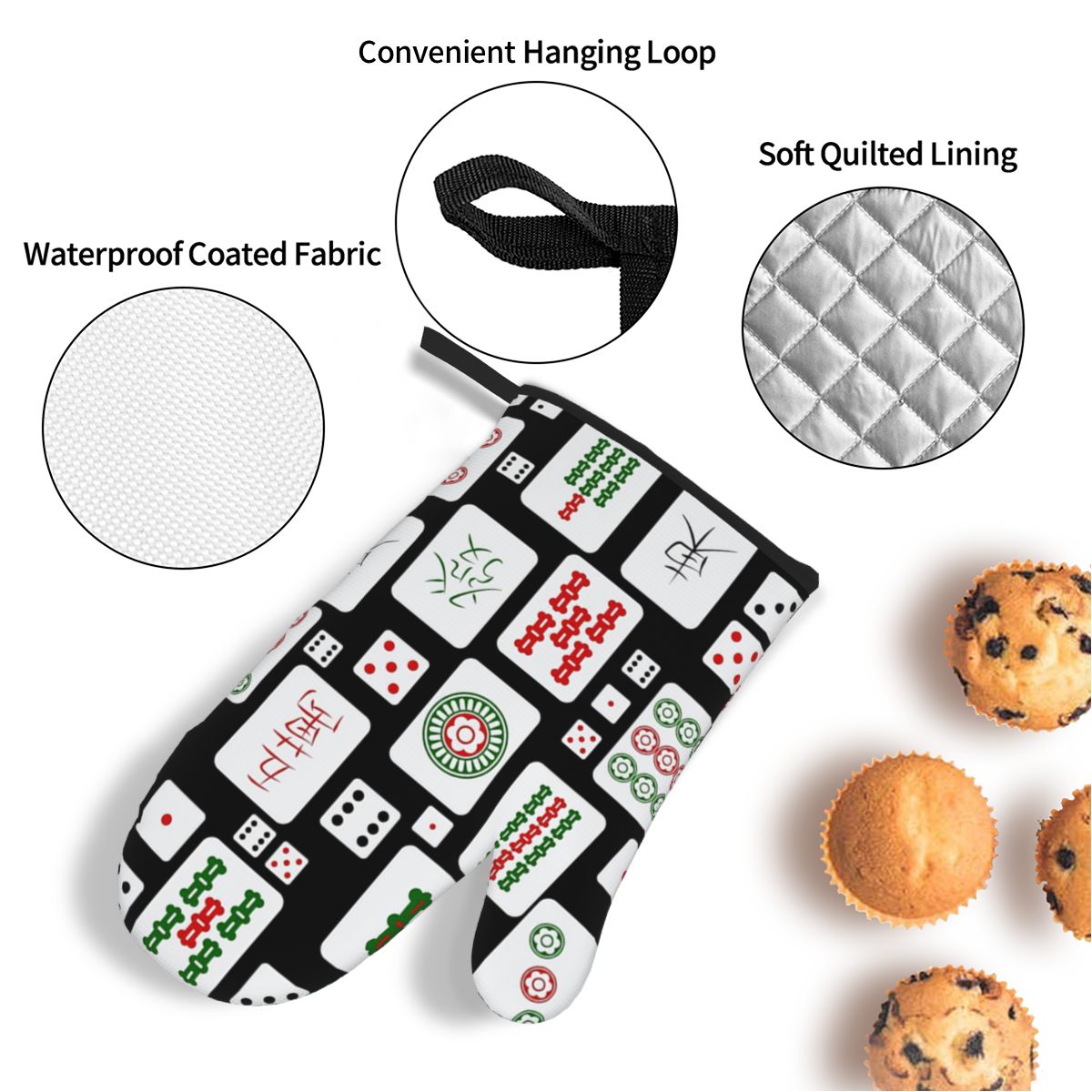 ชุดถุงมือกันความร้อนและที่จับห - Kitchen Baking Game บทวิจารณ์และราคา