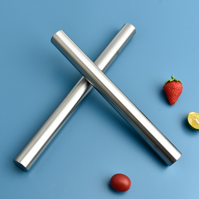 สแตนเลสสตีล Rolling Pin เบเกอร - Bread Baking Kitchen Utensils บทวิจารณ์และราคา