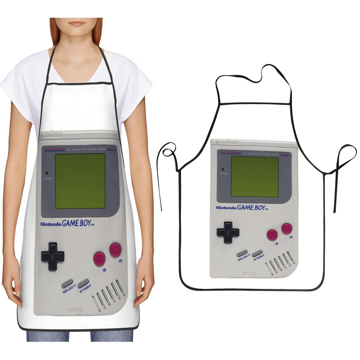 ผ้ากันเปื้อนนินเทนโด เกมบอย สำ - Kitchen Baking Game บทวิจารณ์และราคา