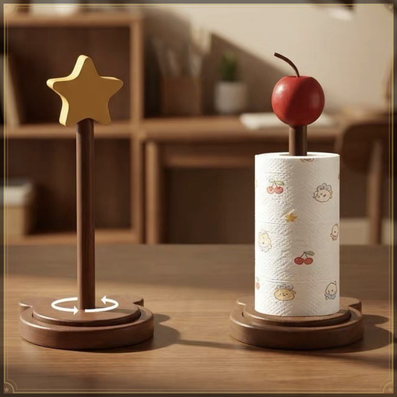 ที่วางกระดาษครัวไม้ดีไซน์สร้าง - Kitchen Baking Paper Holder บทวิจารณ์และราคา