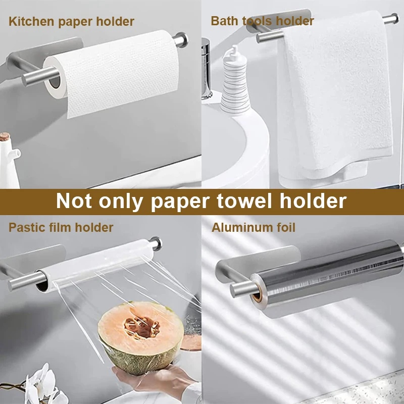 ที่แขวนกระดาษทิชชูสแตนเลสสำหรั - Kitchen Baking Paper Holder บทวิจารณ์และราคา
