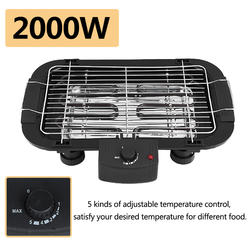 ครัวเรือน Smokeless Grill 2000 - Kitchen Baking Equipment บทวิจารณ์และราคา