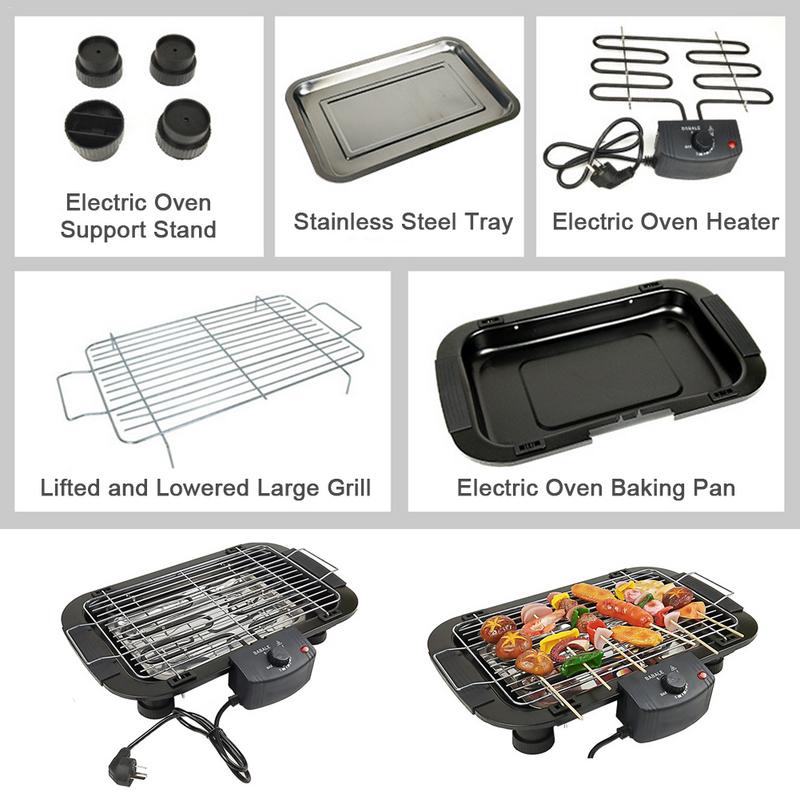 ครัวเรือน Smokeless Grill 2000 - Kitchen Baking Equipment บทวิจารณ์และราคา