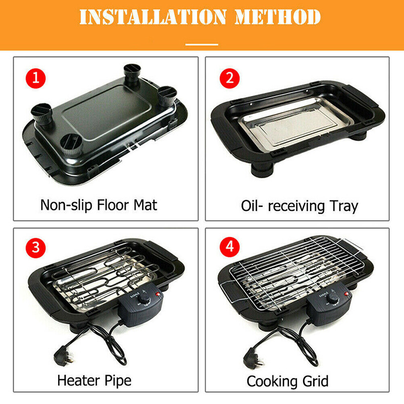 ครัวเรือน Smokeless Grill 2000 - Kitchen Baking Equipment บทวิจารณ์และราคา