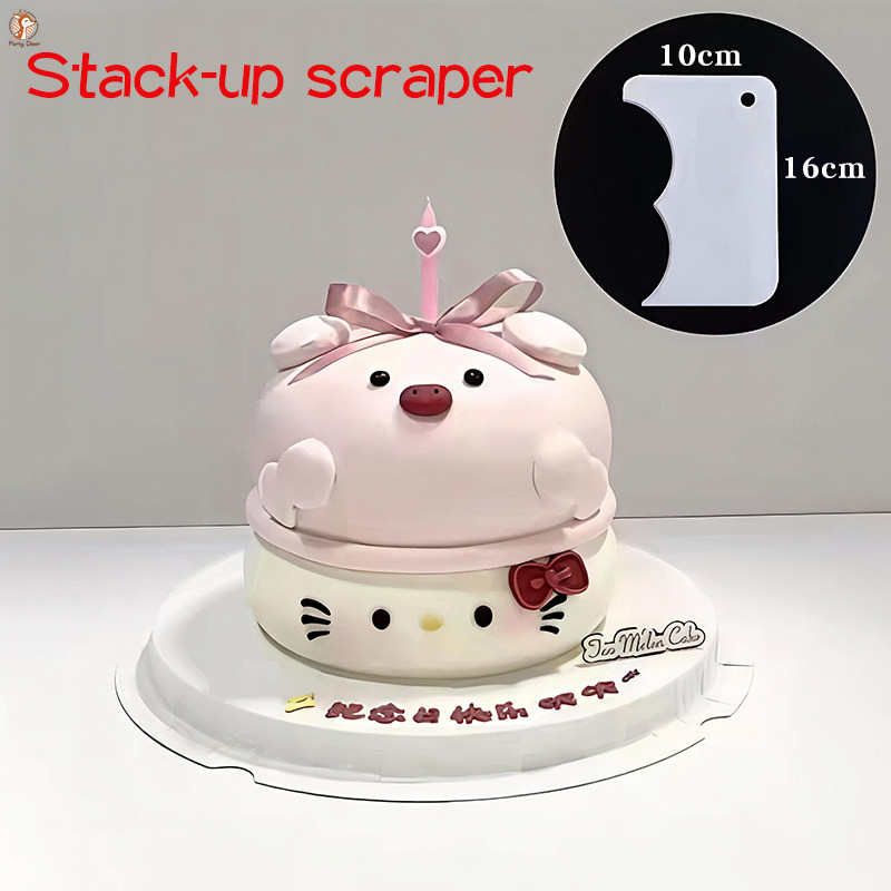 ที่ปาดเค้กปรับระดับได้ ไม้พายป - Fondant Smoother Set บทวิจารณ์และราคา