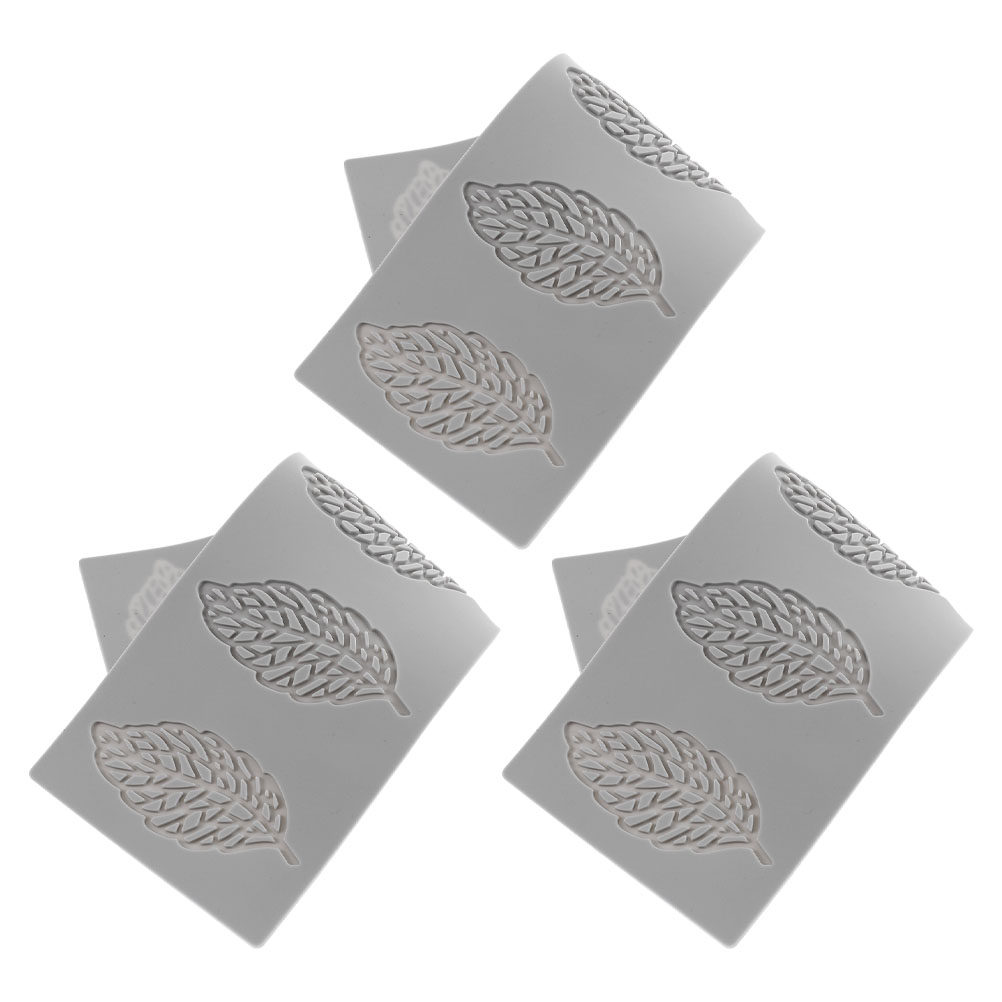 แม่พิมพ์ซิลิโคนรูปใบไม้ 3 ชิ้น - Silicone Cake Mold บทวิจารณ์และราคา