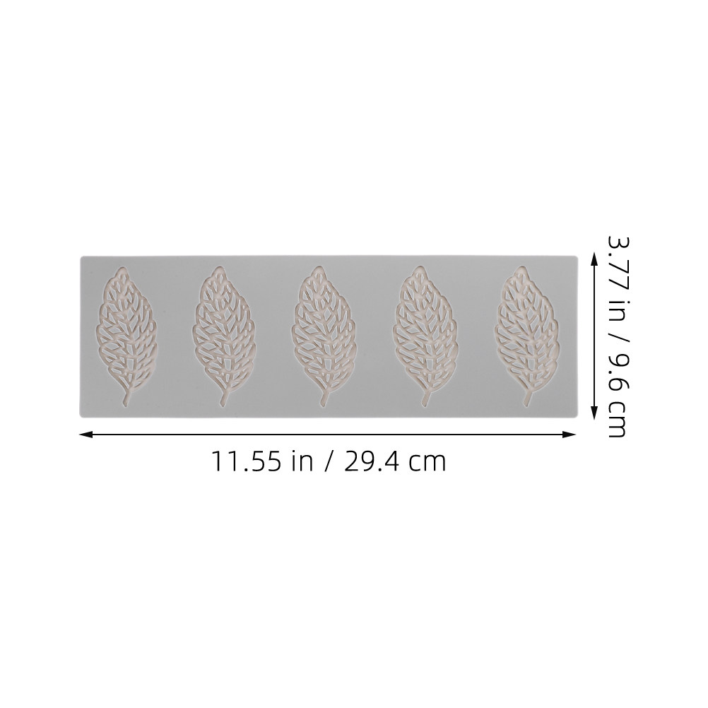 แม่พิมพ์ซิลิโคนรูปใบไม้ 3 ชิ้น - Silicone Cake Mold บทวิจารณ์และราคา