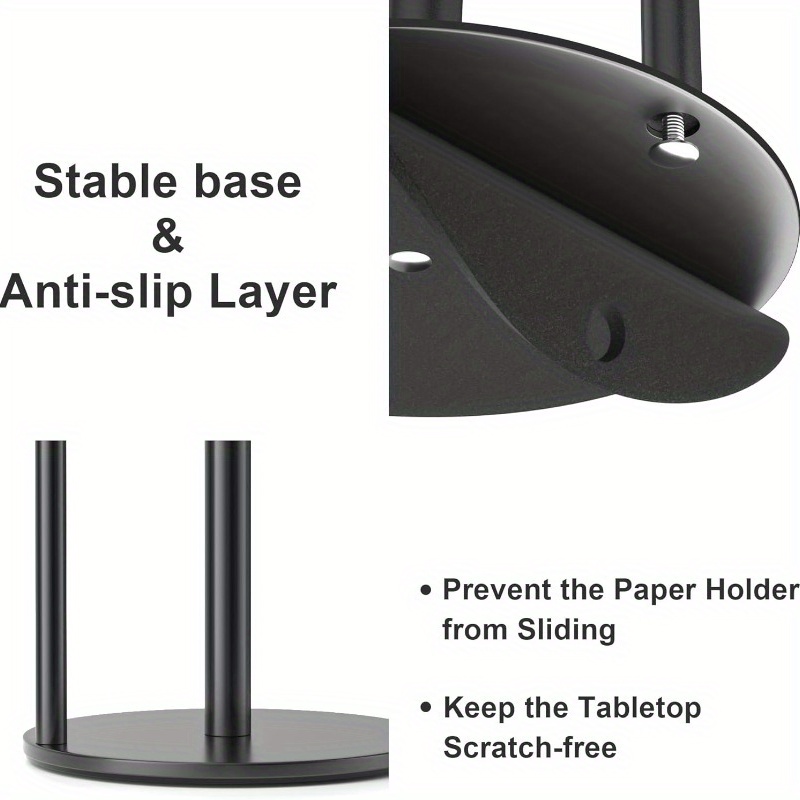 ที่ใส่กระดาษเช็ดมือสีดำ, ที่ใส - Kitchen Baking Paper Holder บทวิจารณ์และราคา