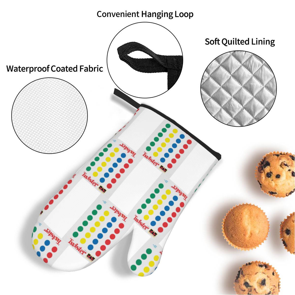 ชุดถุงมือกันความร้อนและที่จับห - Kitchen Baking Game บทวิจารณ์และราคา