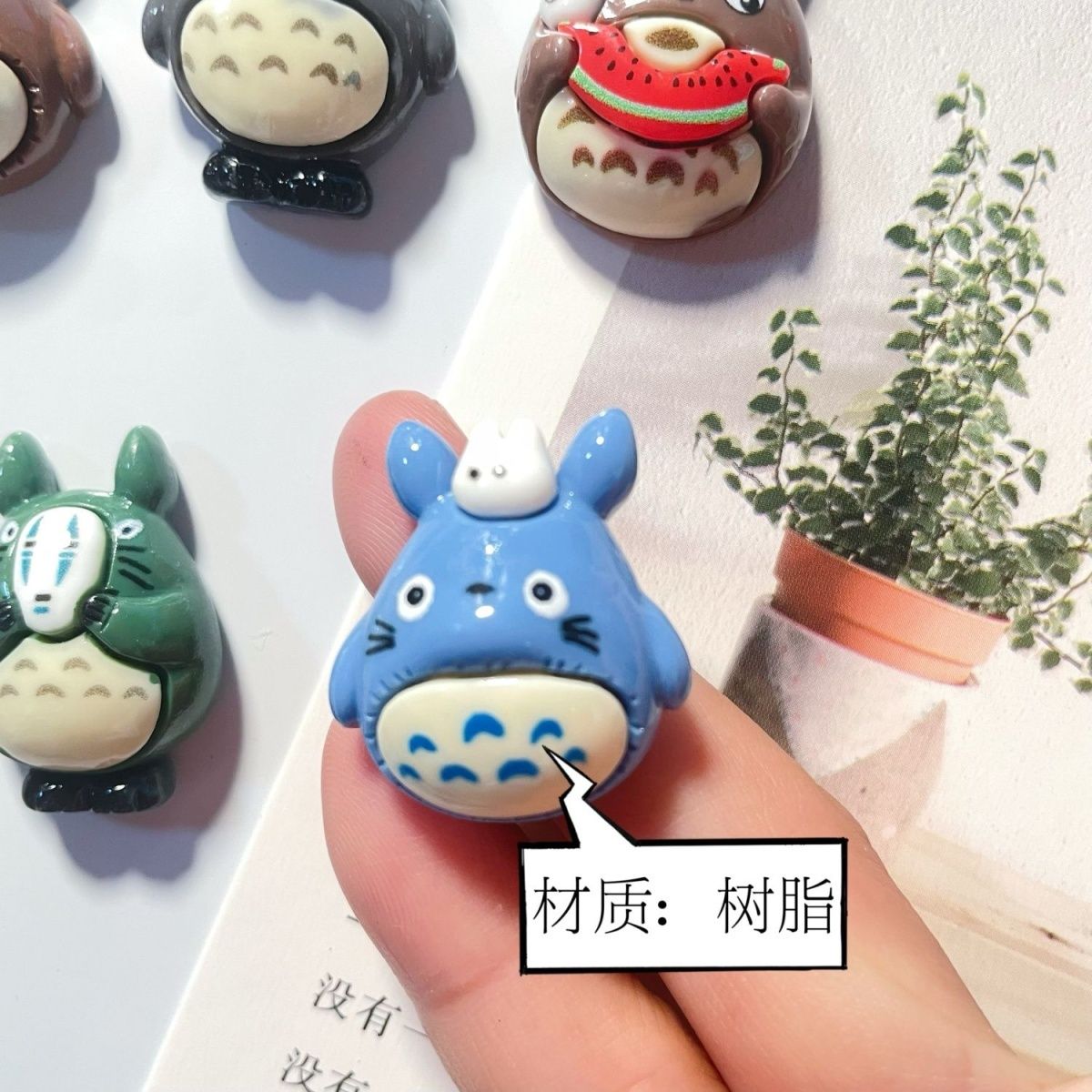 แม่เหล็กติดตู้เย็นเรซินลายโทโต - Kitchen Baking Storage บทวิจารณ์และราคา